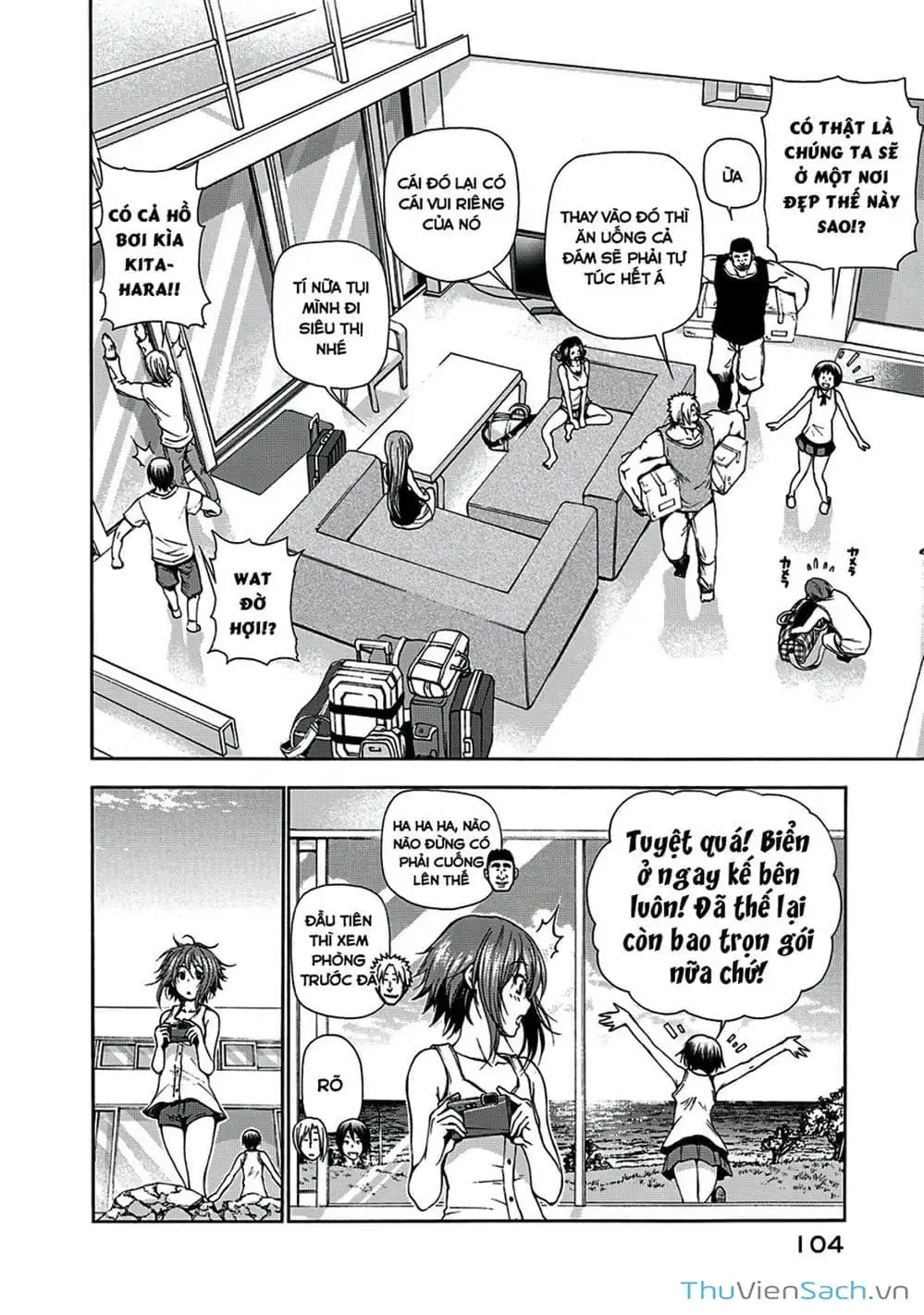 Truyện Tranh Cô Gái Thích Lặn - Grand Blue trang 3