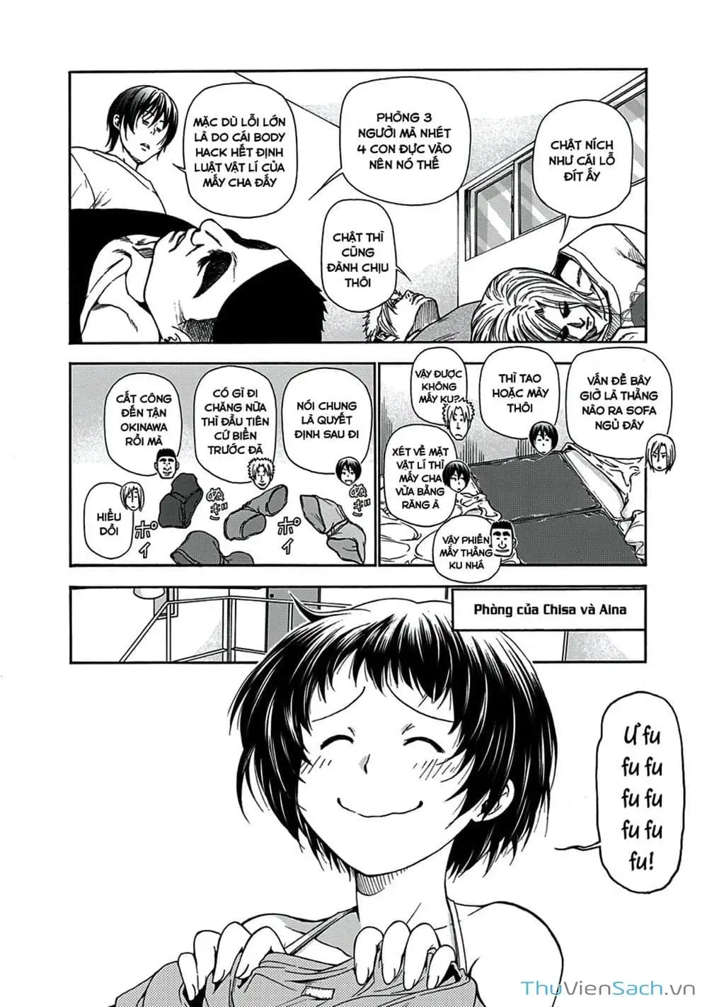 Truyện Tranh Cô Gái Thích Lặn - Grand Blue trang 3