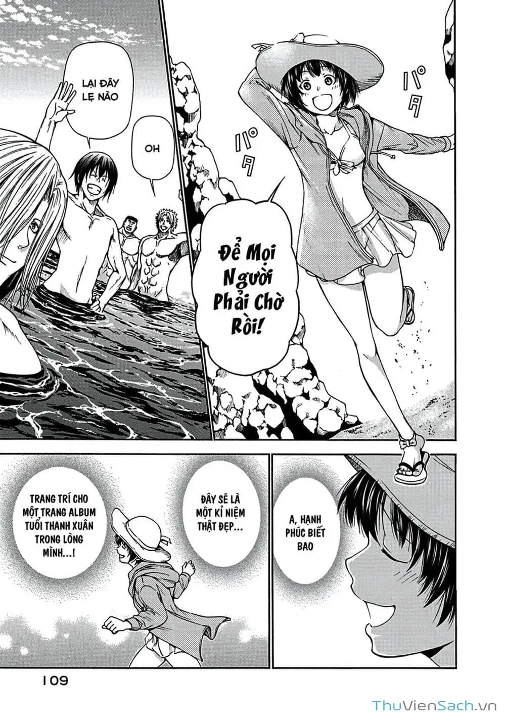 Truyện Tranh Cô Gái Thích Lặn - Grand Blue trang 3