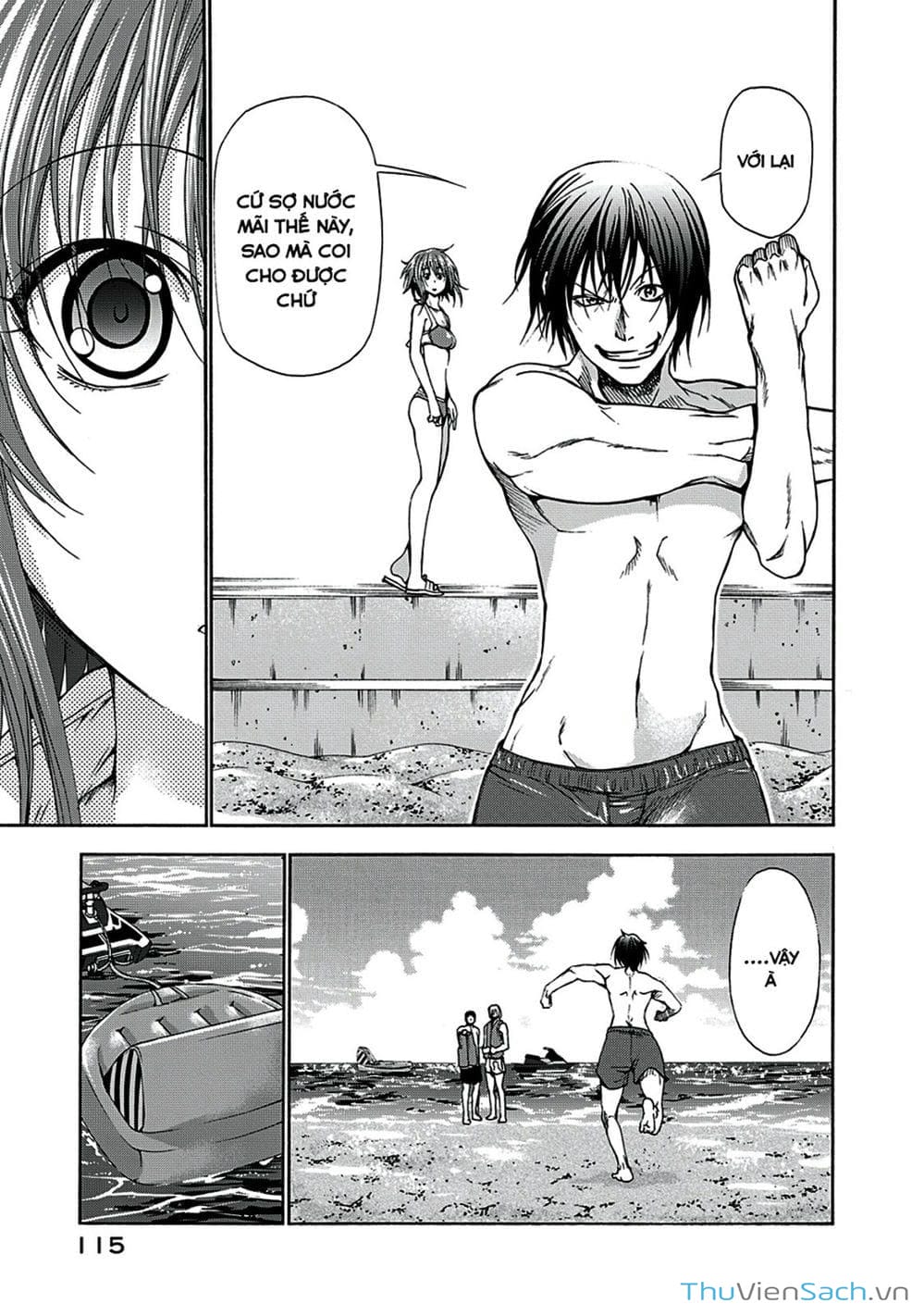 Truyện Tranh Cô Gái Thích Lặn - Grand Blue trang 3
