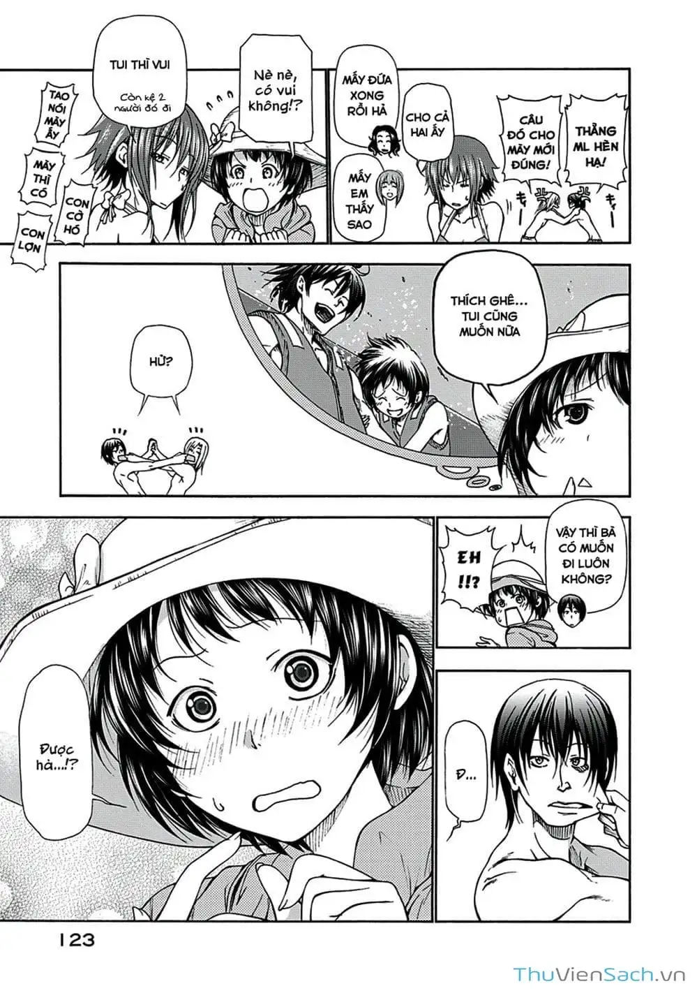 Truyện Tranh Cô Gái Thích Lặn - Grand Blue trang 3