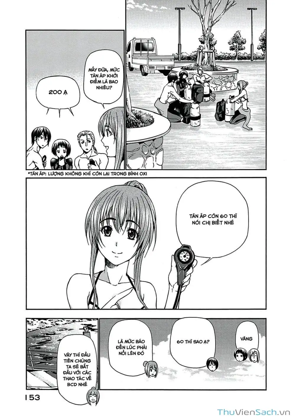 Truyện Tranh Cô Gái Thích Lặn - Grand Blue trang 3