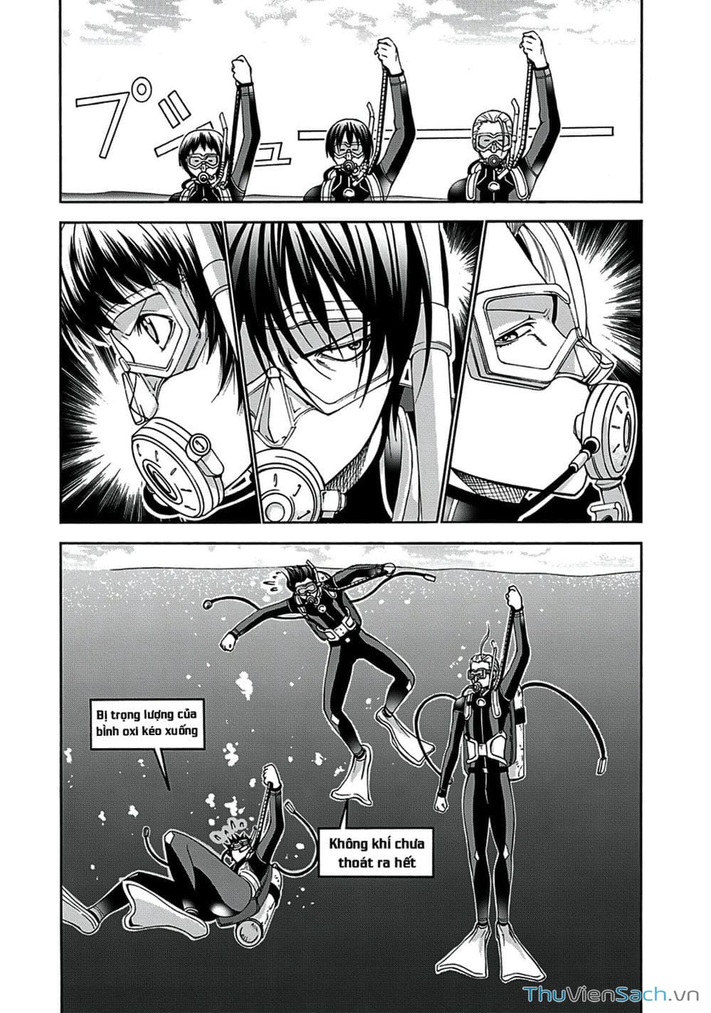 Truyện Tranh Cô Gái Thích Lặn - Grand Blue trang 3