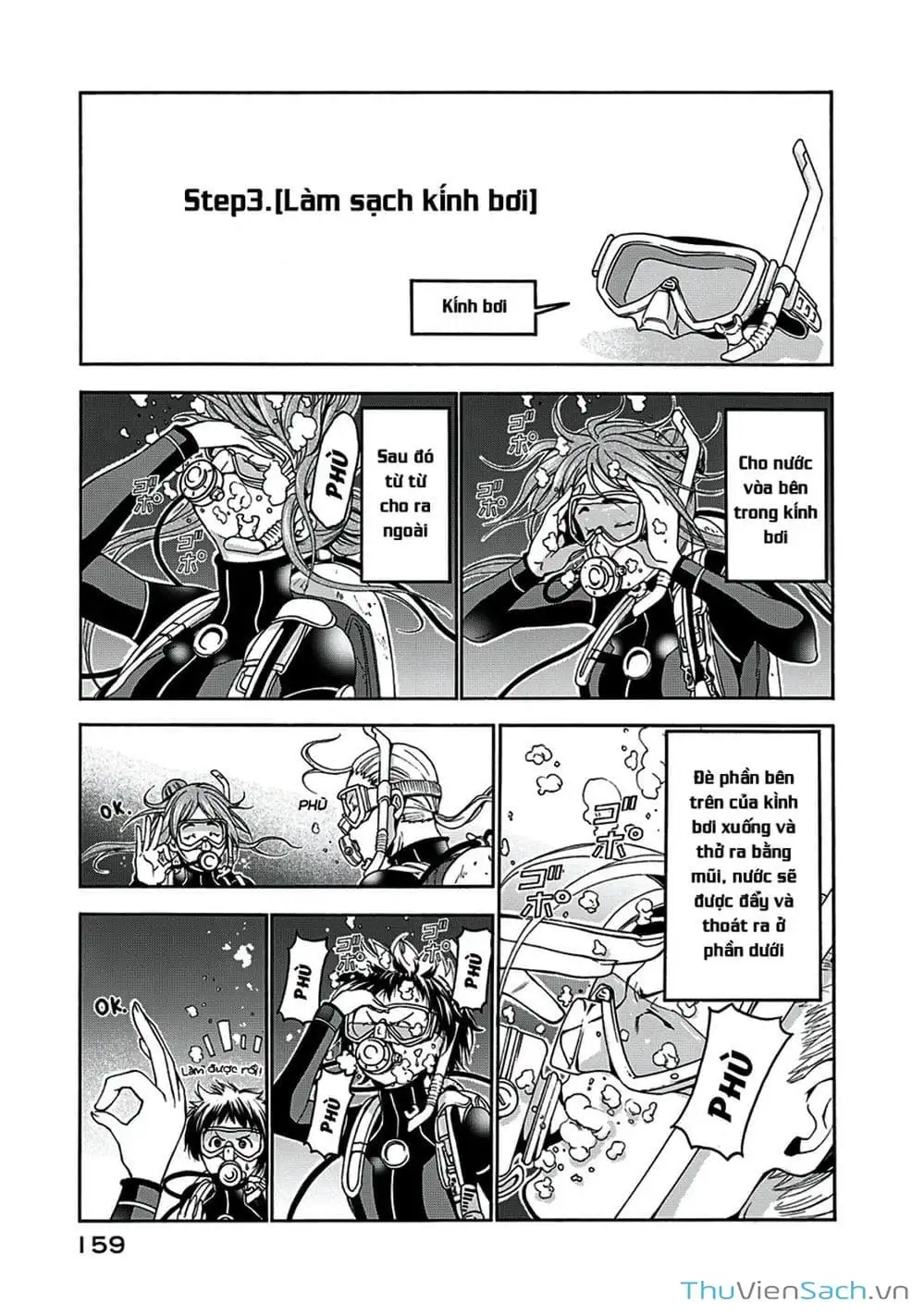 Truyện Tranh Cô Gái Thích Lặn - Grand Blue trang 3