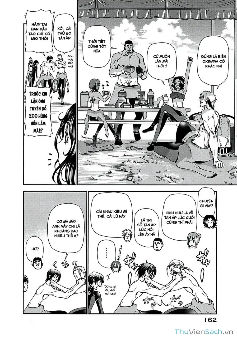 Truyện Tranh Cô Gái Thích Lặn - Grand Blue trang 3