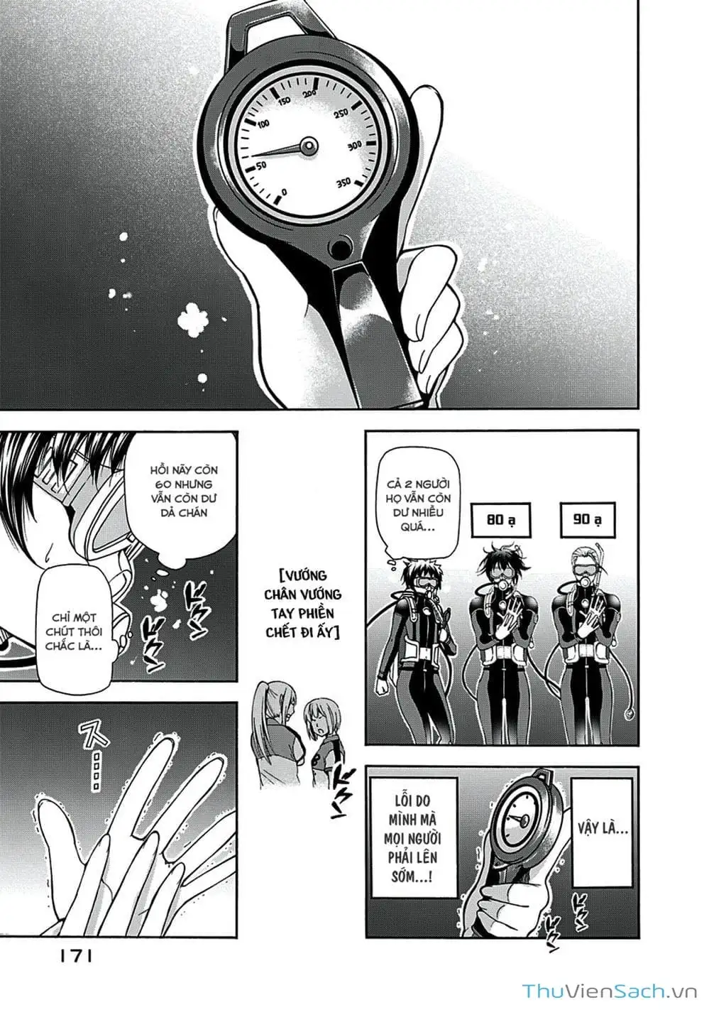 Truyện Tranh Cô Gái Thích Lặn - Grand Blue trang 3