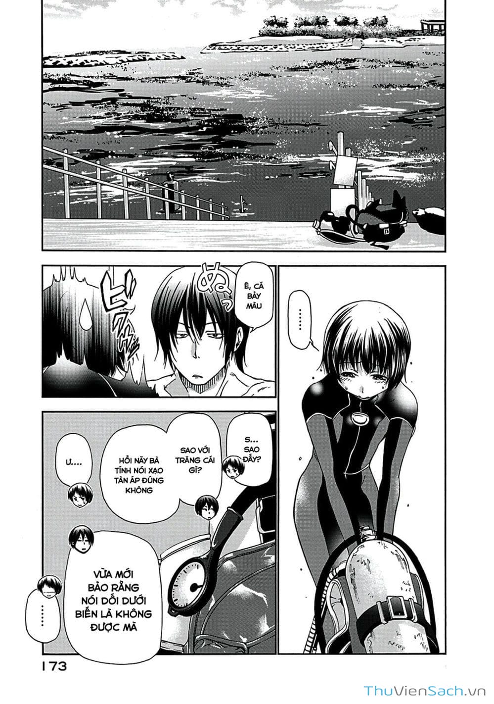 Truyện Tranh Cô Gái Thích Lặn - Grand Blue trang 3