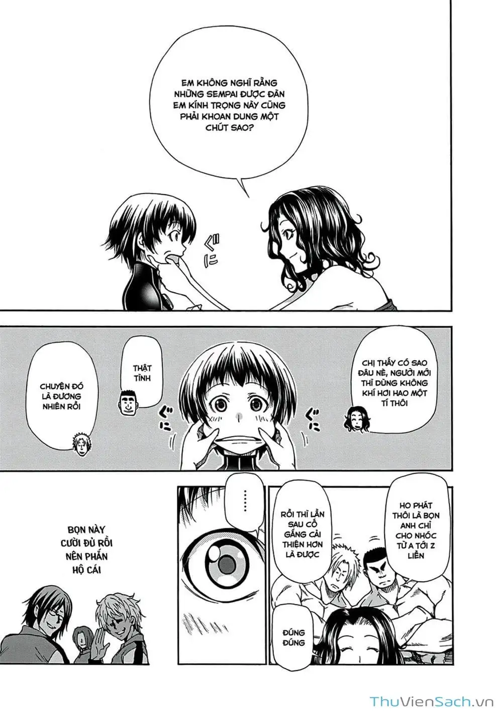 Truyện Tranh Cô Gái Thích Lặn - Grand Blue trang 3