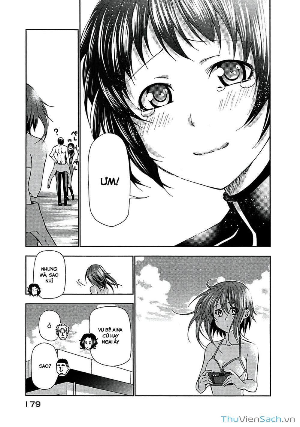 Truyện Tranh Cô Gái Thích Lặn - Grand Blue trang 3