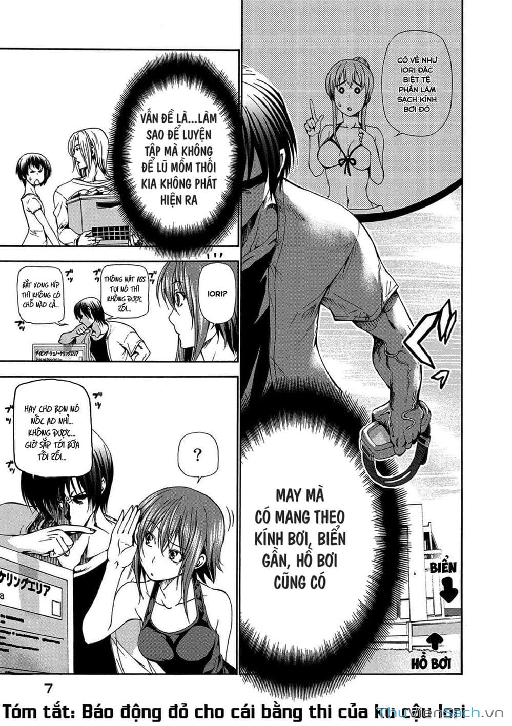 Truyện Tranh Cô Gái Thích Lặn - Grand Blue trang 3