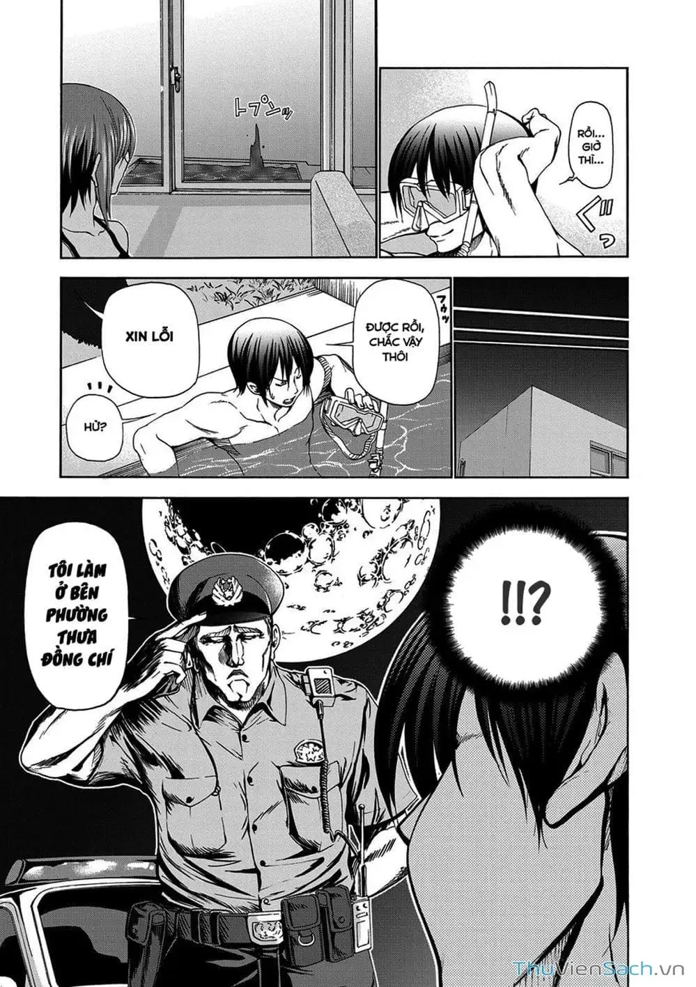 Truyện Tranh Cô Gái Thích Lặn - Grand Blue trang 3