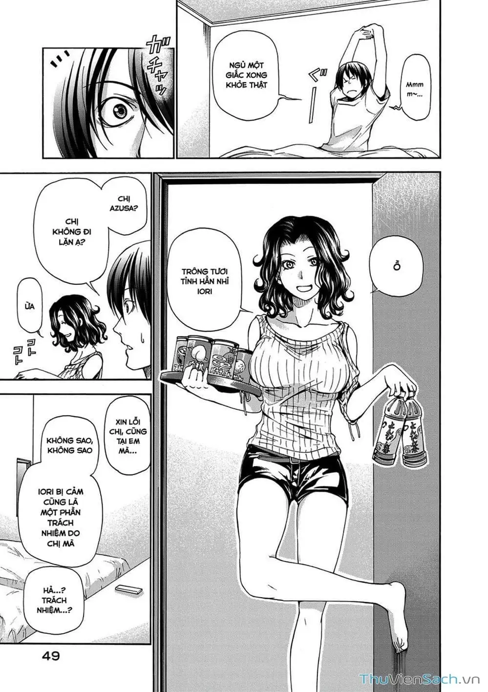 Truyện Tranh Cô Gái Thích Lặn - Grand Blue trang 3