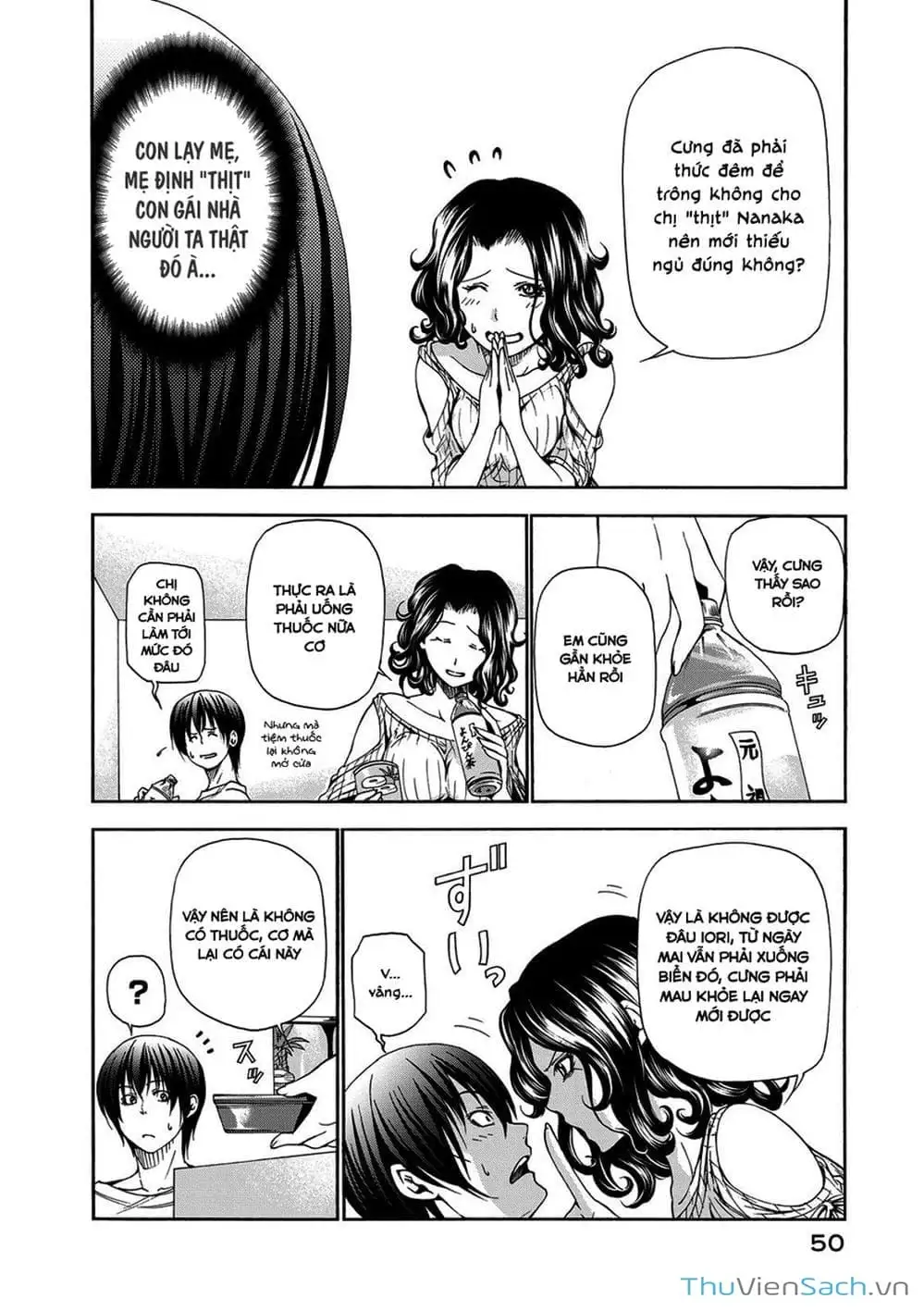 Truyện Tranh Cô Gái Thích Lặn - Grand Blue trang 3