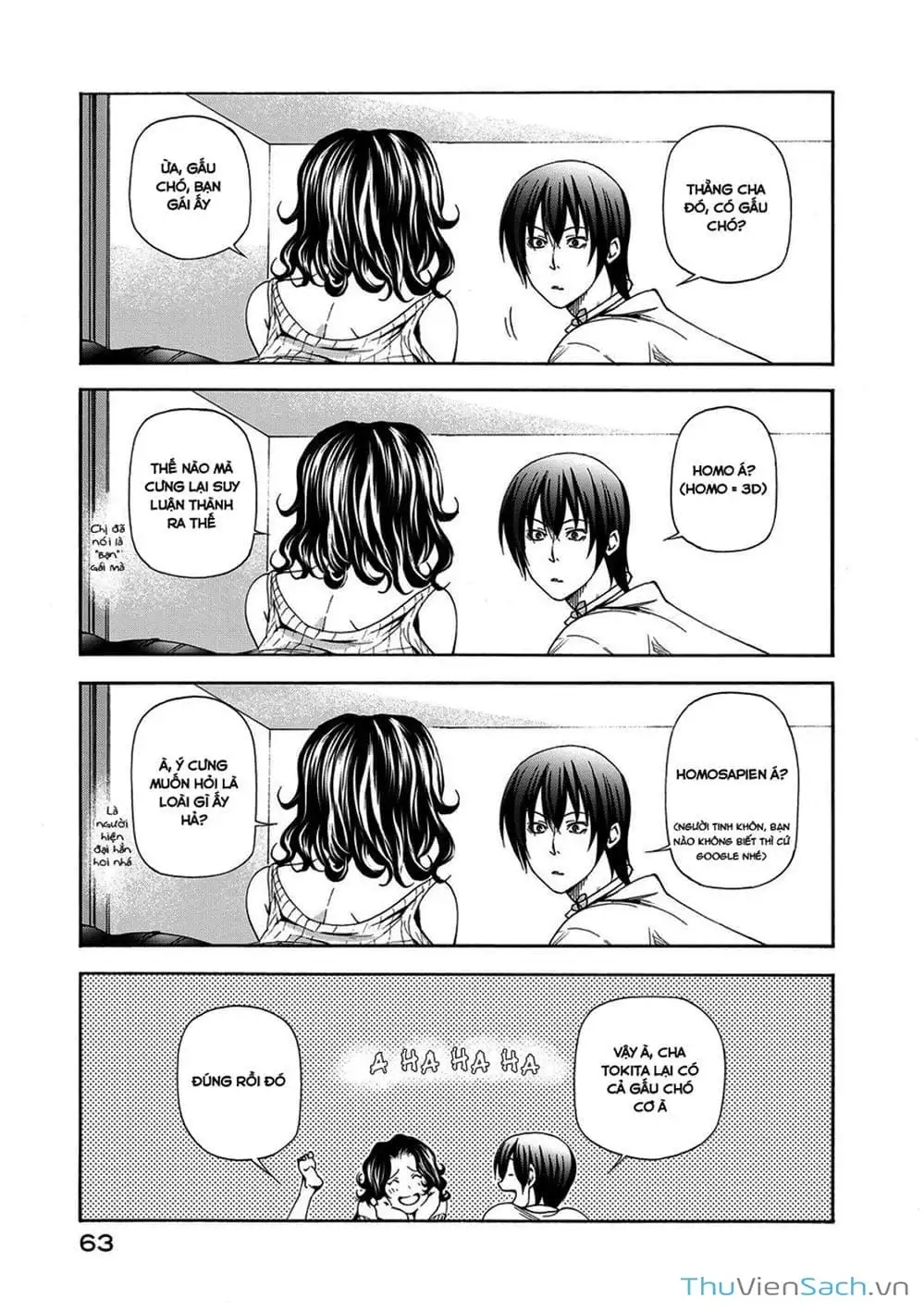 Truyện Tranh Cô Gái Thích Lặn - Grand Blue trang 3