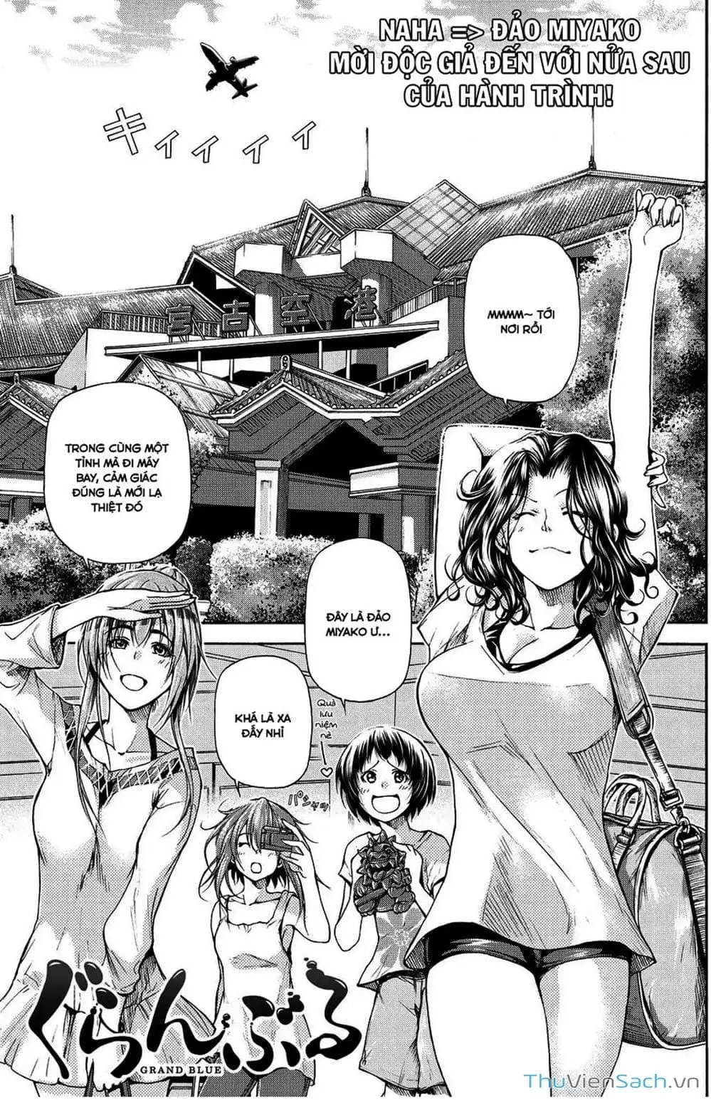 Truyện Tranh Cô Gái Thích Lặn - Grand Blue trang 3