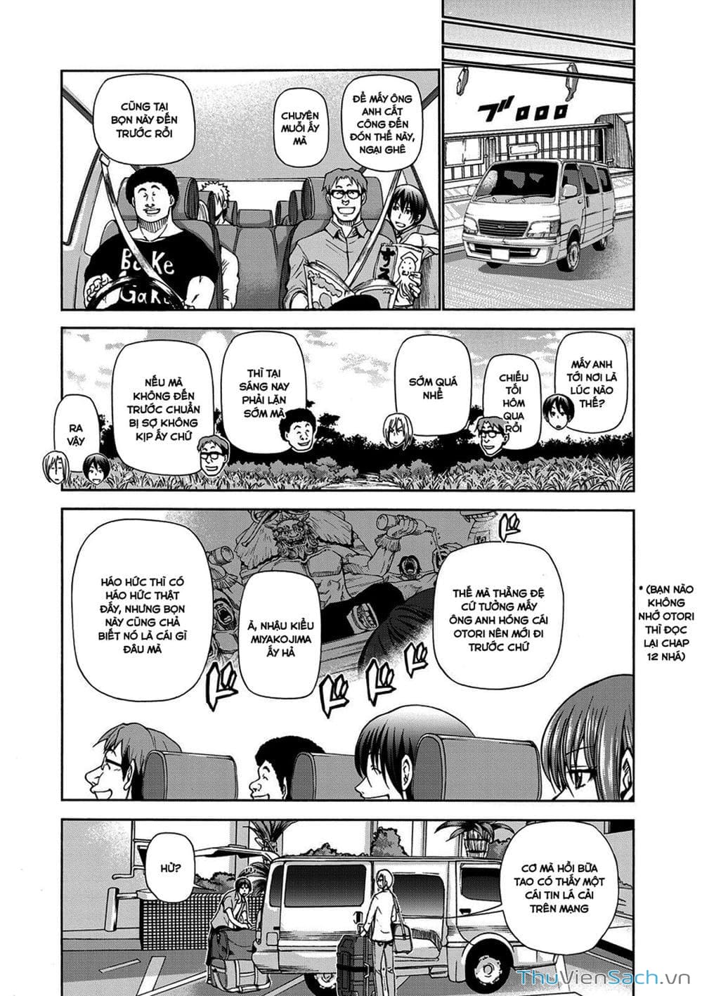 Truyện Tranh Cô Gái Thích Lặn - Grand Blue trang 3