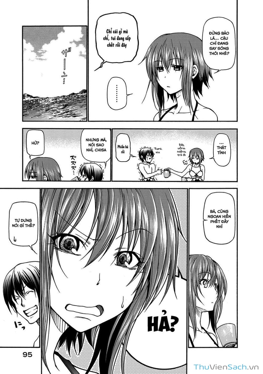 Truyện Tranh Cô Gái Thích Lặn - Grand Blue trang 3