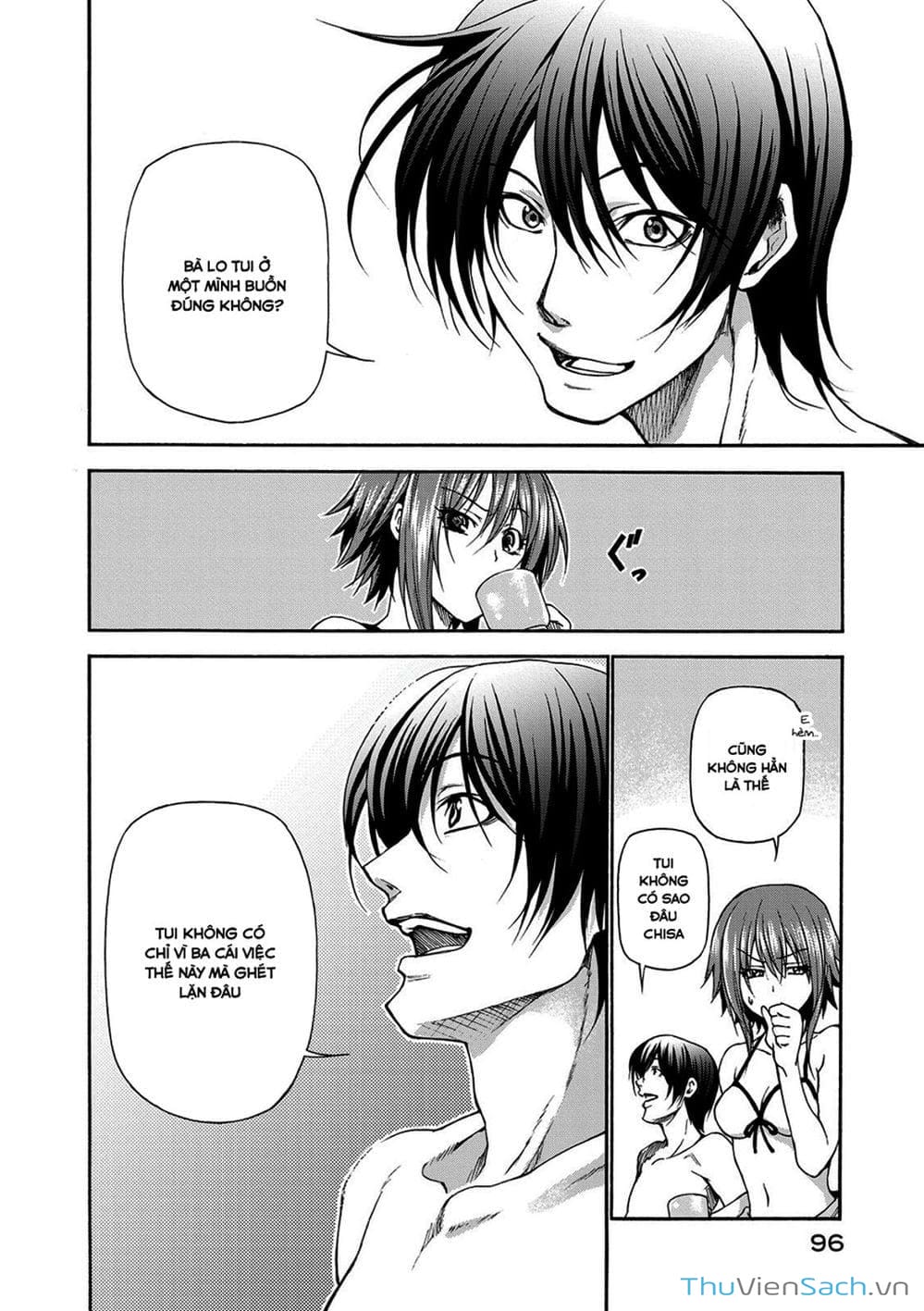 Truyện Tranh Cô Gái Thích Lặn - Grand Blue trang 3