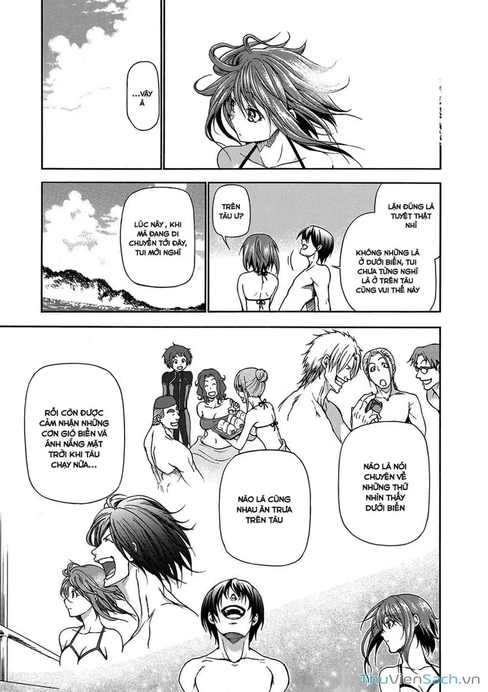 Truyện Tranh Cô Gái Thích Lặn - Grand Blue trang 3