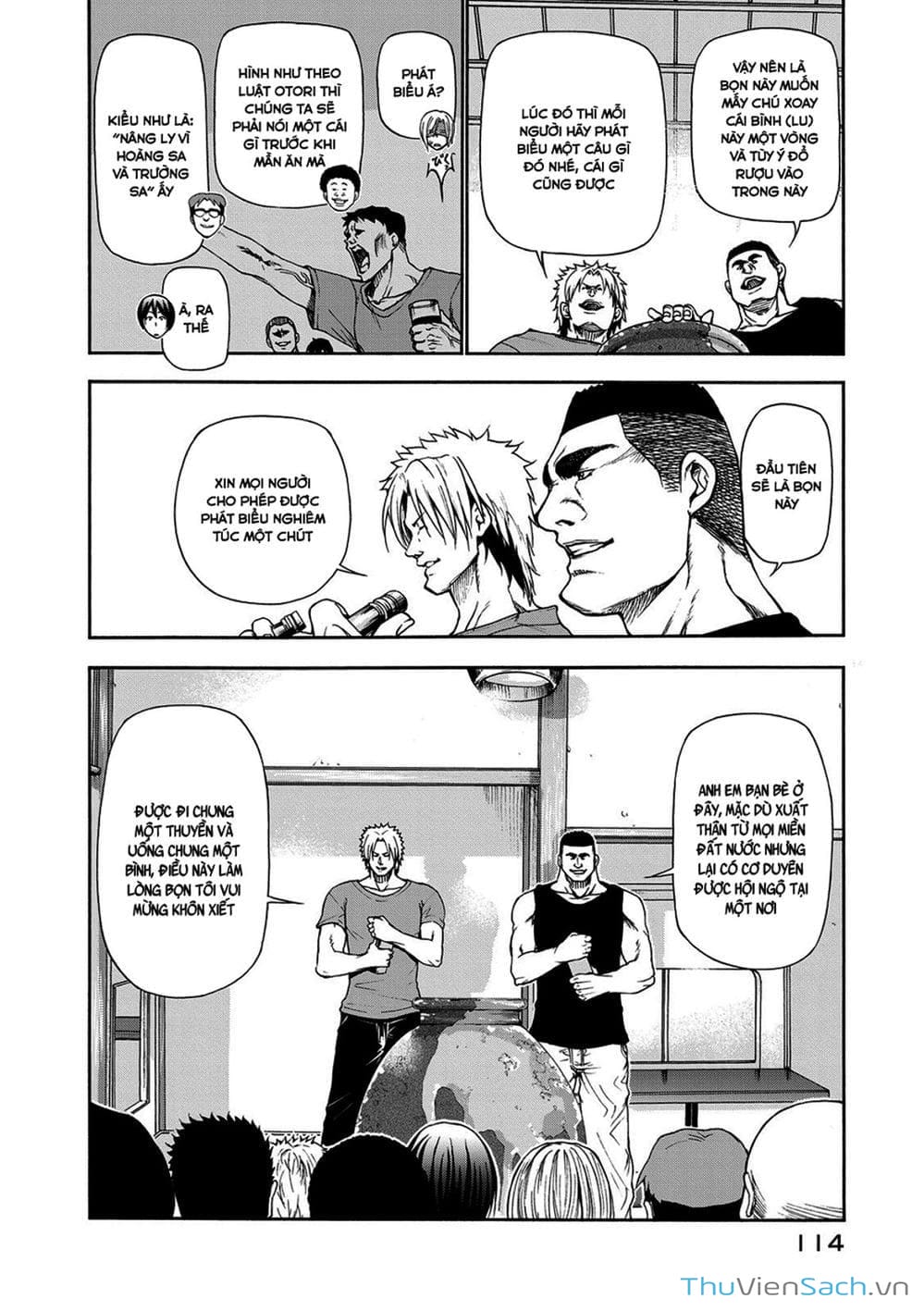 Truyện Tranh Cô Gái Thích Lặn - Grand Blue trang 3