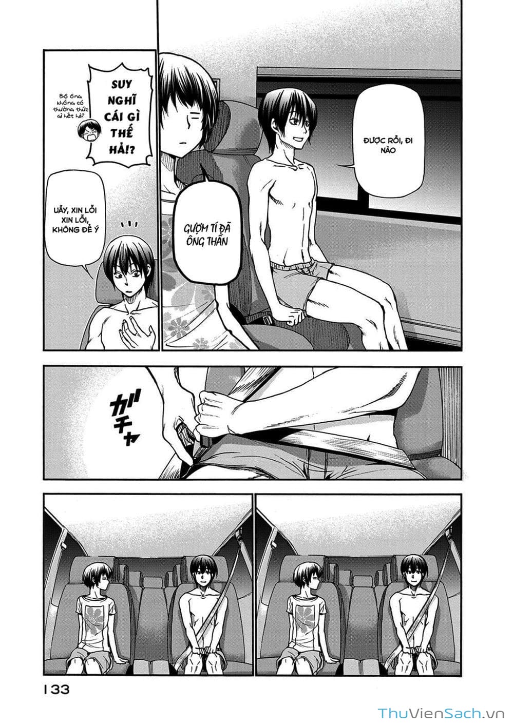 Truyện Tranh Cô Gái Thích Lặn - Grand Blue trang 3