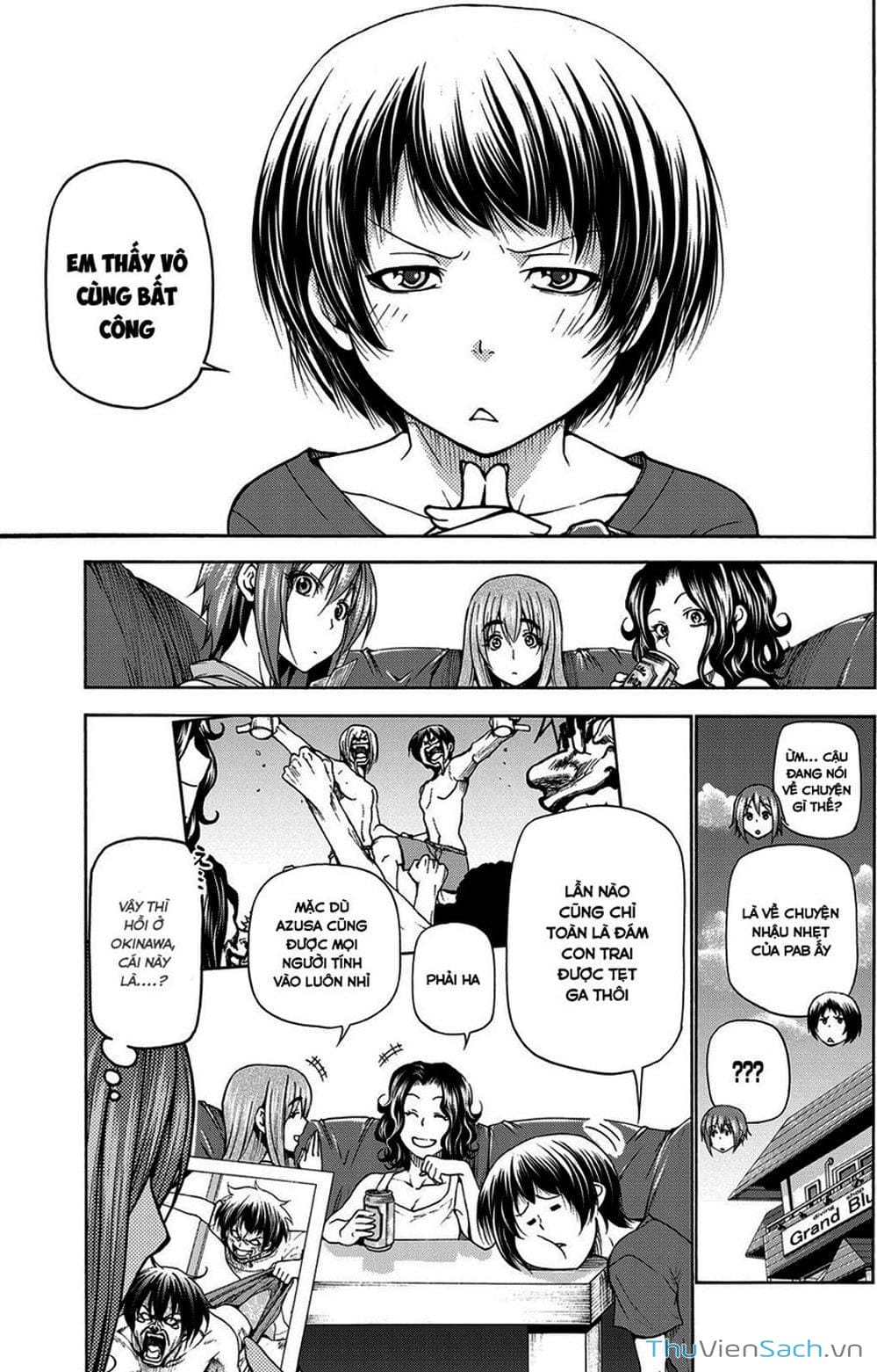 Truyện Tranh Cô Gái Thích Lặn - Grand Blue trang 3