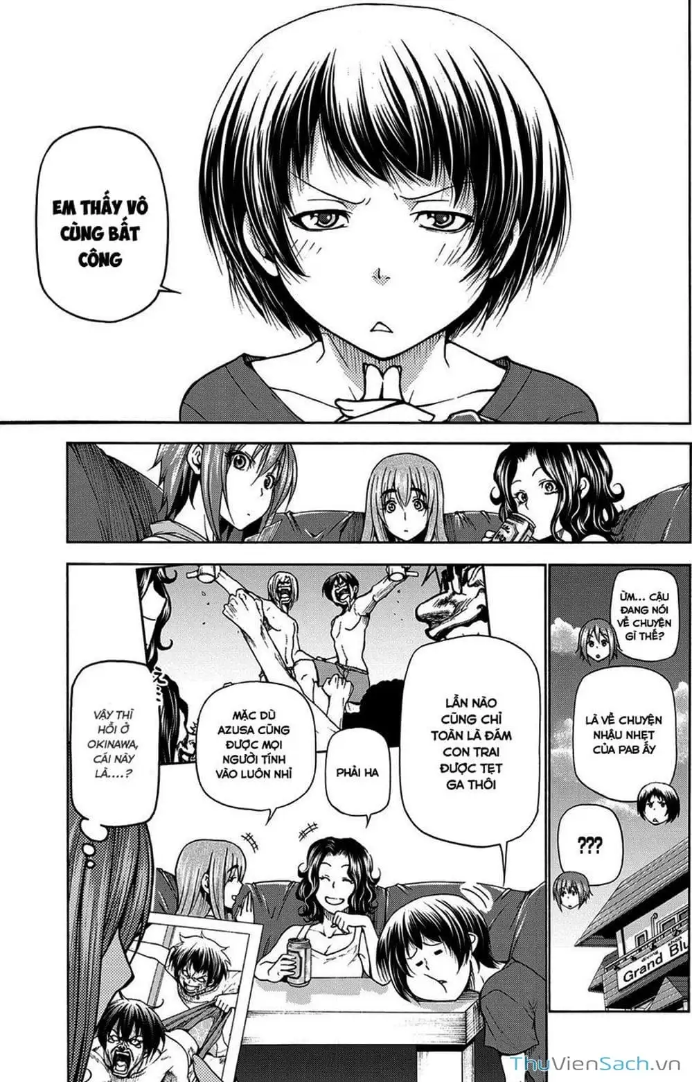 Truyện Tranh Cô Gái Thích Lặn - Grand Blue trang 3