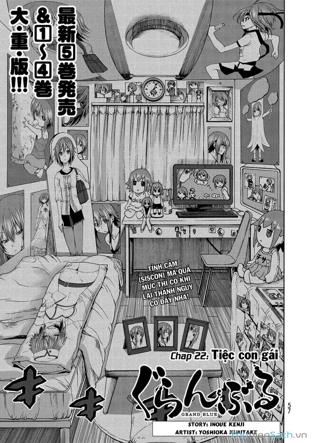 Truyện Tranh Cô Gái Thích Lặn - Grand Blue trang 3