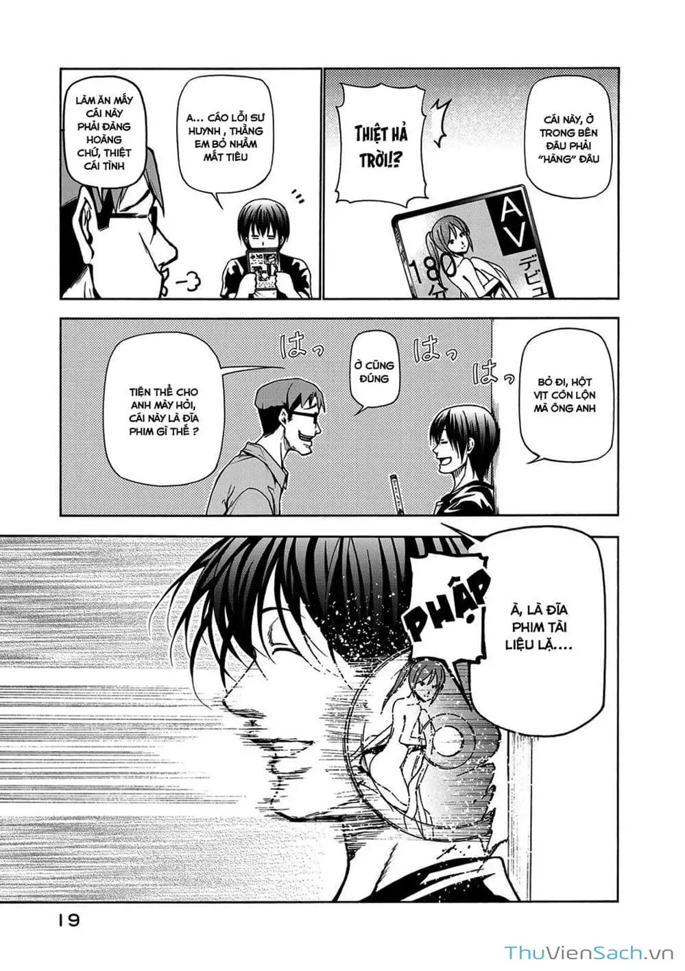 Truyện Tranh Cô Gái Thích Lặn - Grand Blue trang 3