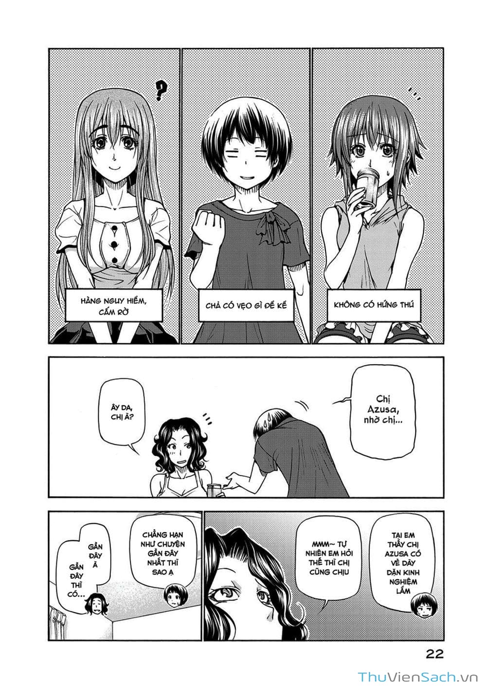 Truyện Tranh Cô Gái Thích Lặn - Grand Blue trang 3