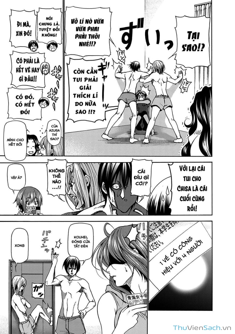 Truyện Tranh Cô Gái Thích Lặn - Grand Blue trang 3