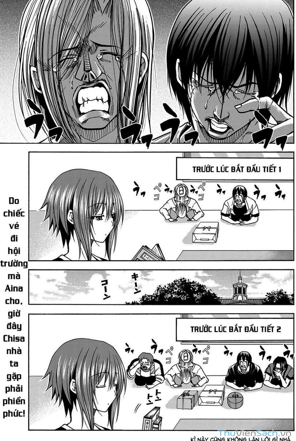 Truyện Tranh Cô Gái Thích Lặn - Grand Blue trang 3