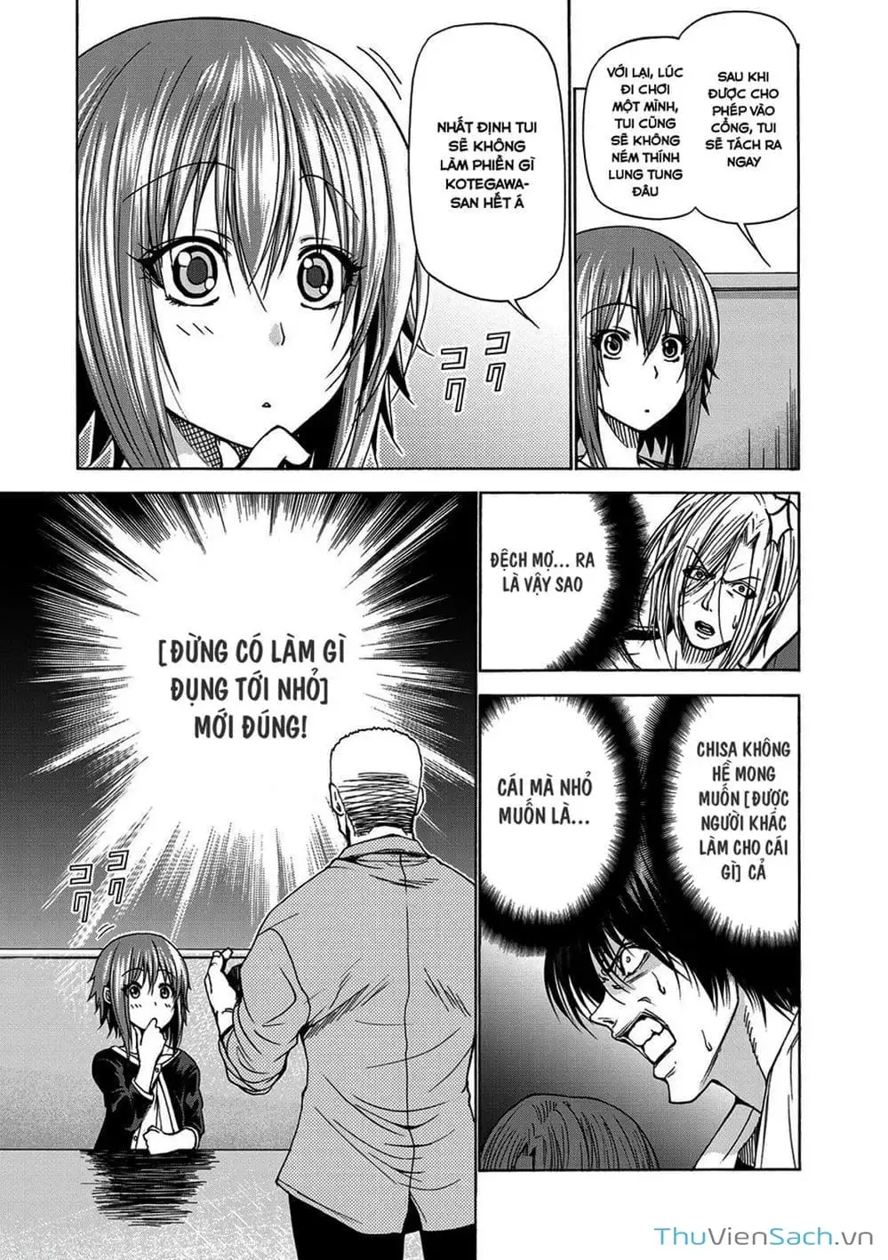 Truyện Tranh Cô Gái Thích Lặn - Grand Blue trang 3