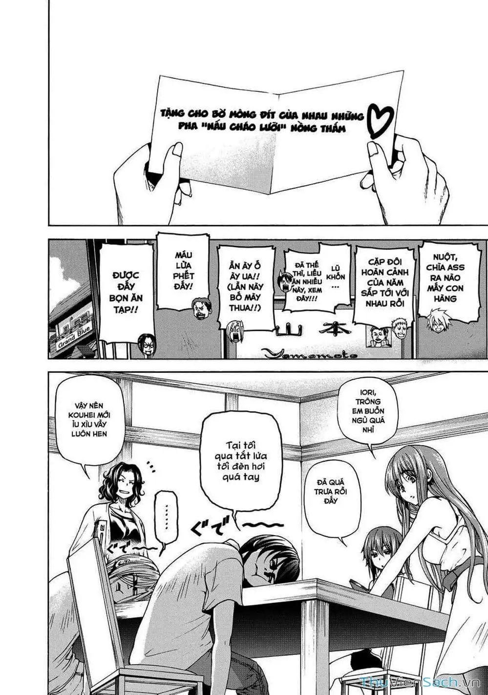 Truyện Tranh Cô Gái Thích Lặn - Grand Blue trang 3