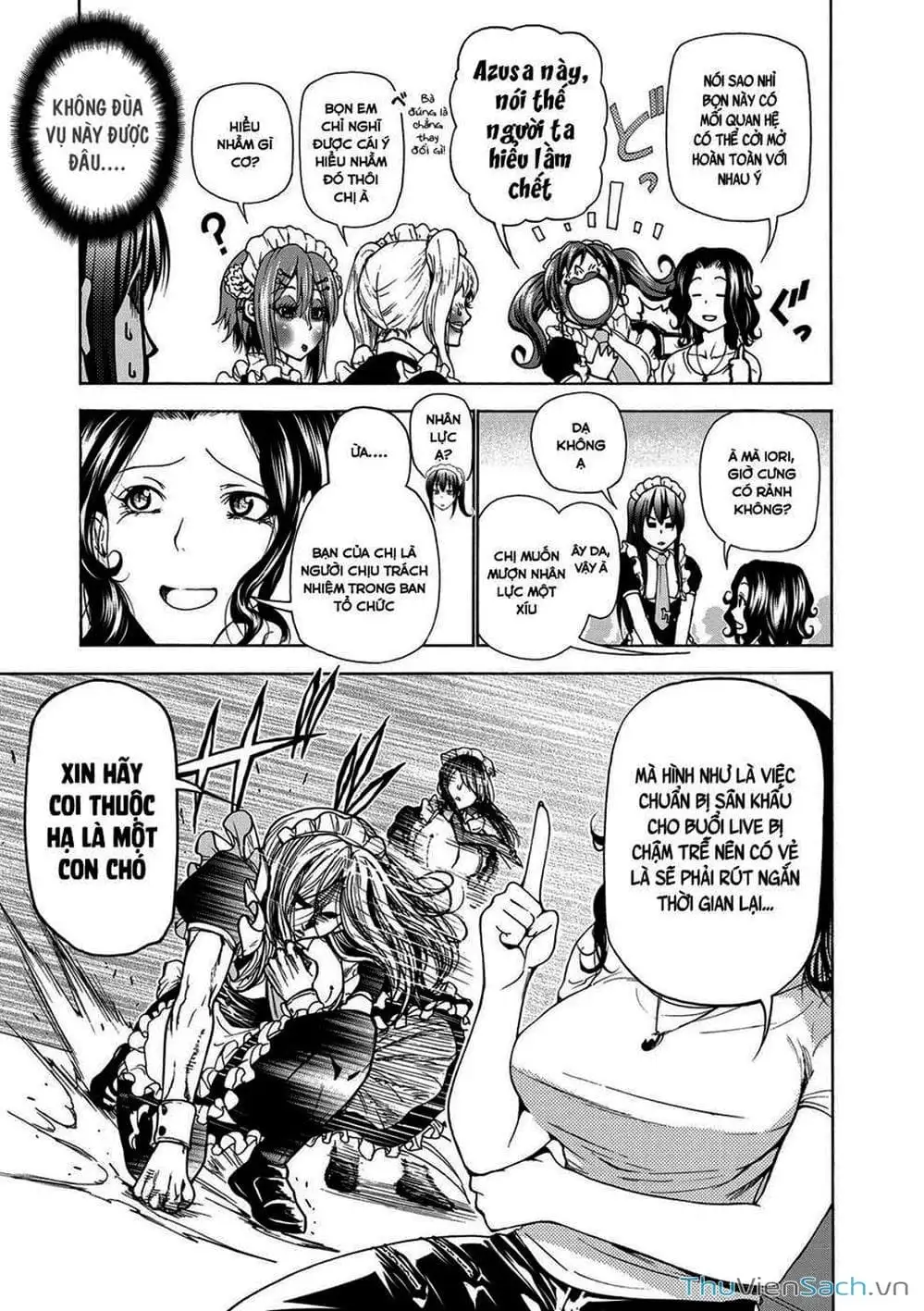 Truyện Tranh Cô Gái Thích Lặn - Grand Blue trang 3