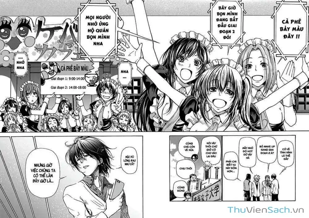 Truyện Tranh Cô Gái Thích Lặn - Grand Blue trang 3