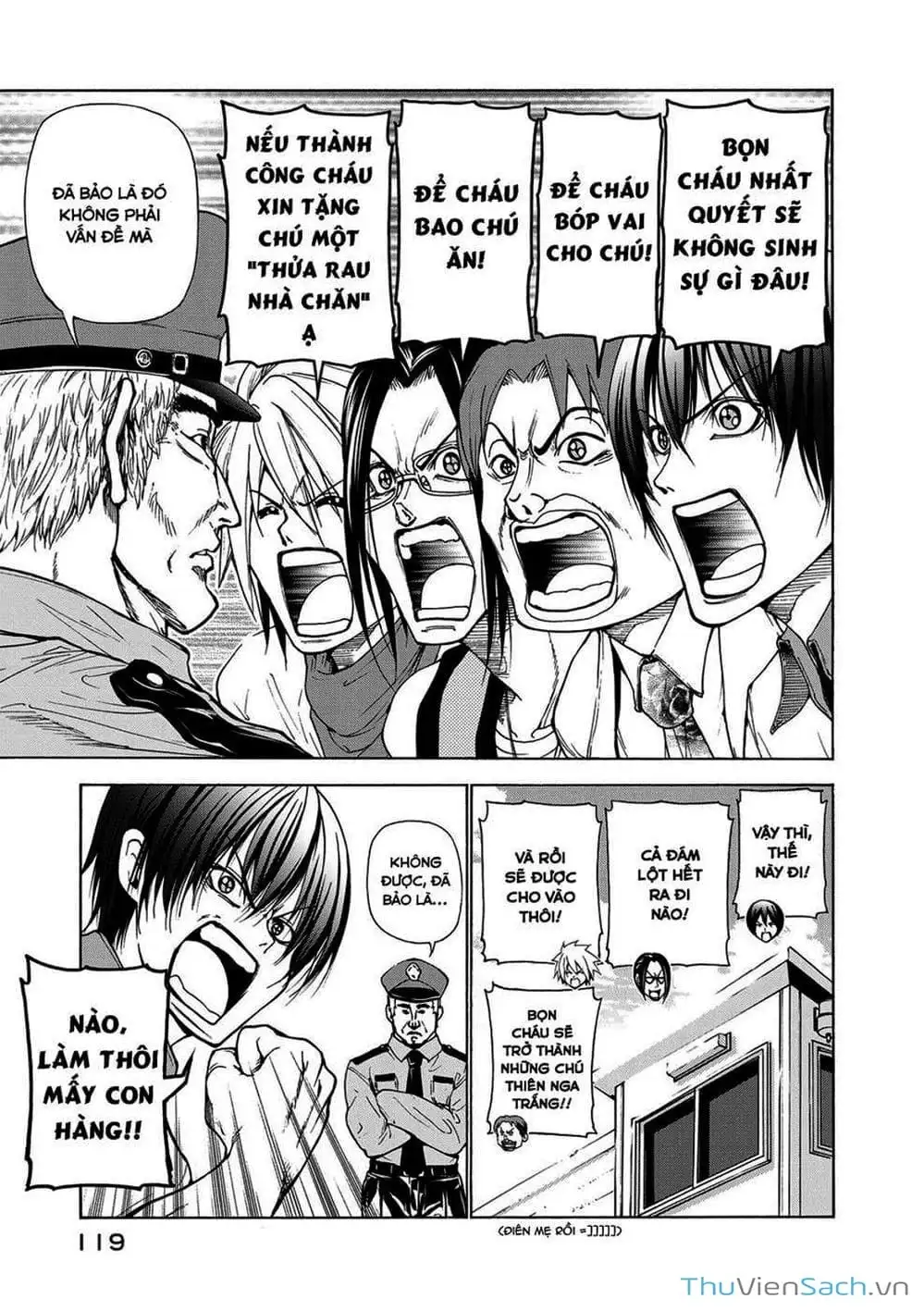 Truyện Tranh Cô Gái Thích Lặn - Grand Blue trang 3