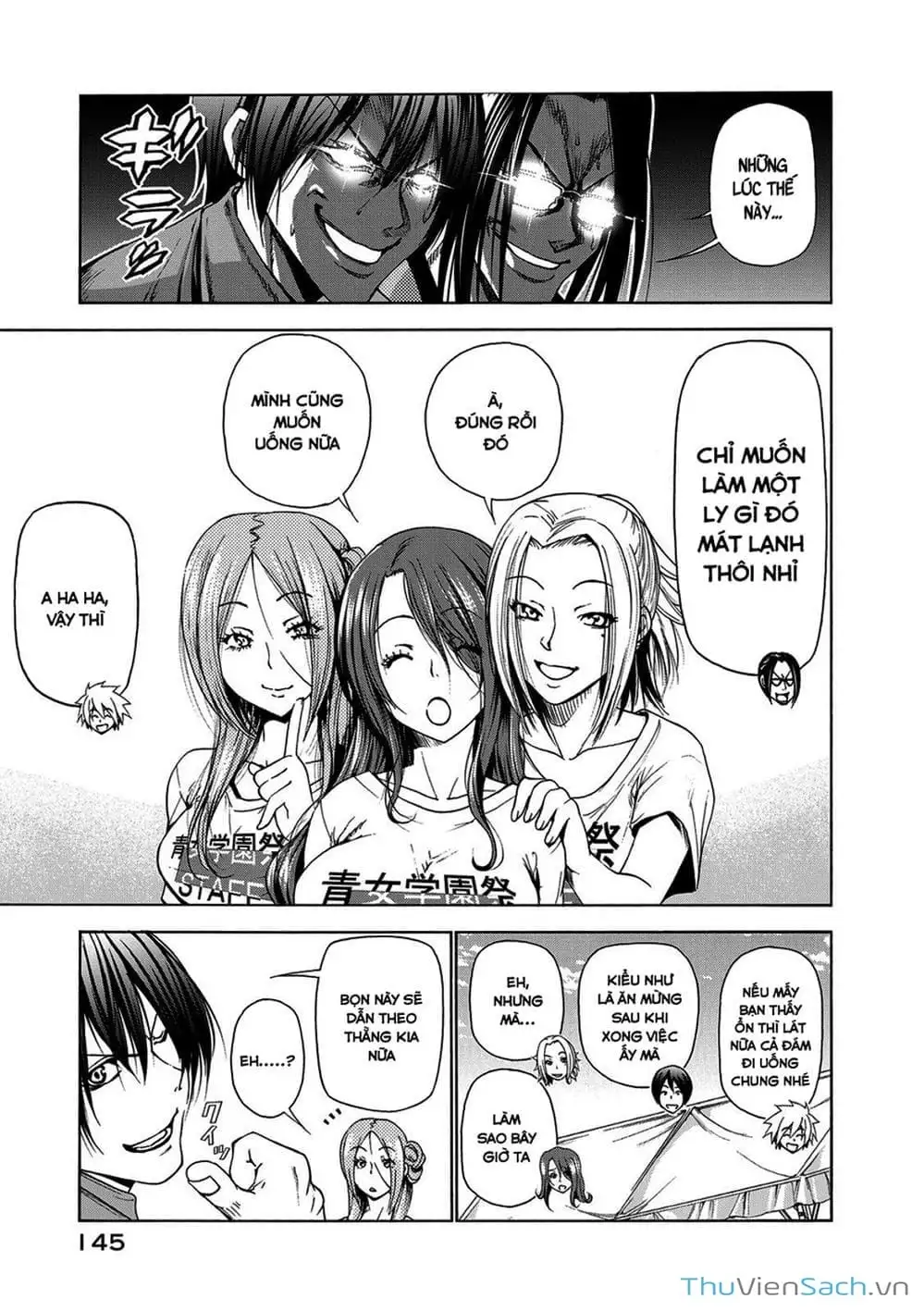 Truyện Tranh Cô Gái Thích Lặn - Grand Blue trang 3