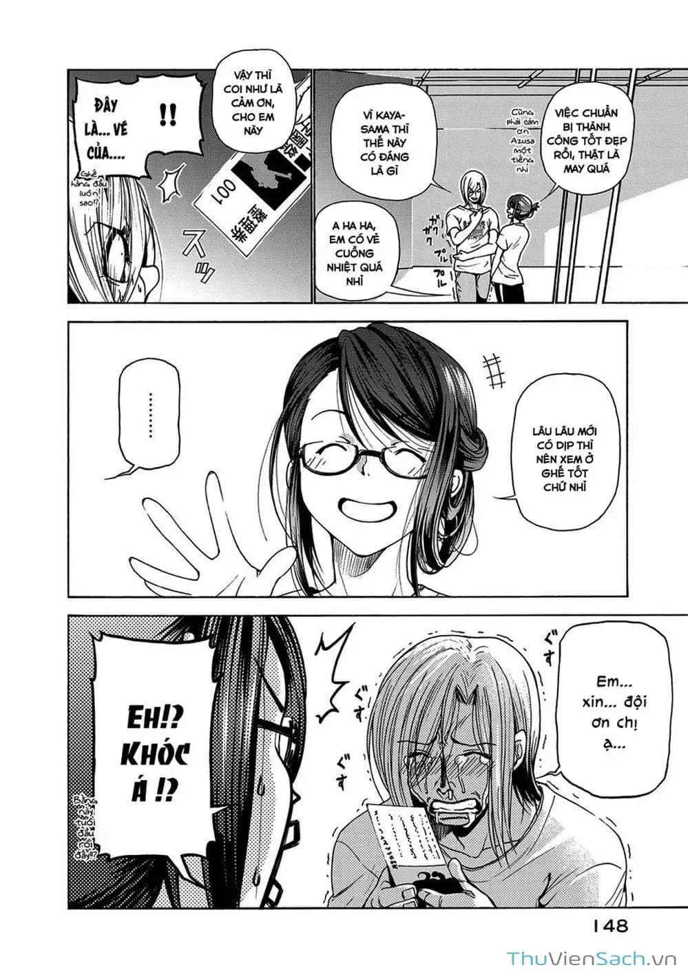 Truyện Tranh Cô Gái Thích Lặn - Grand Blue trang 3