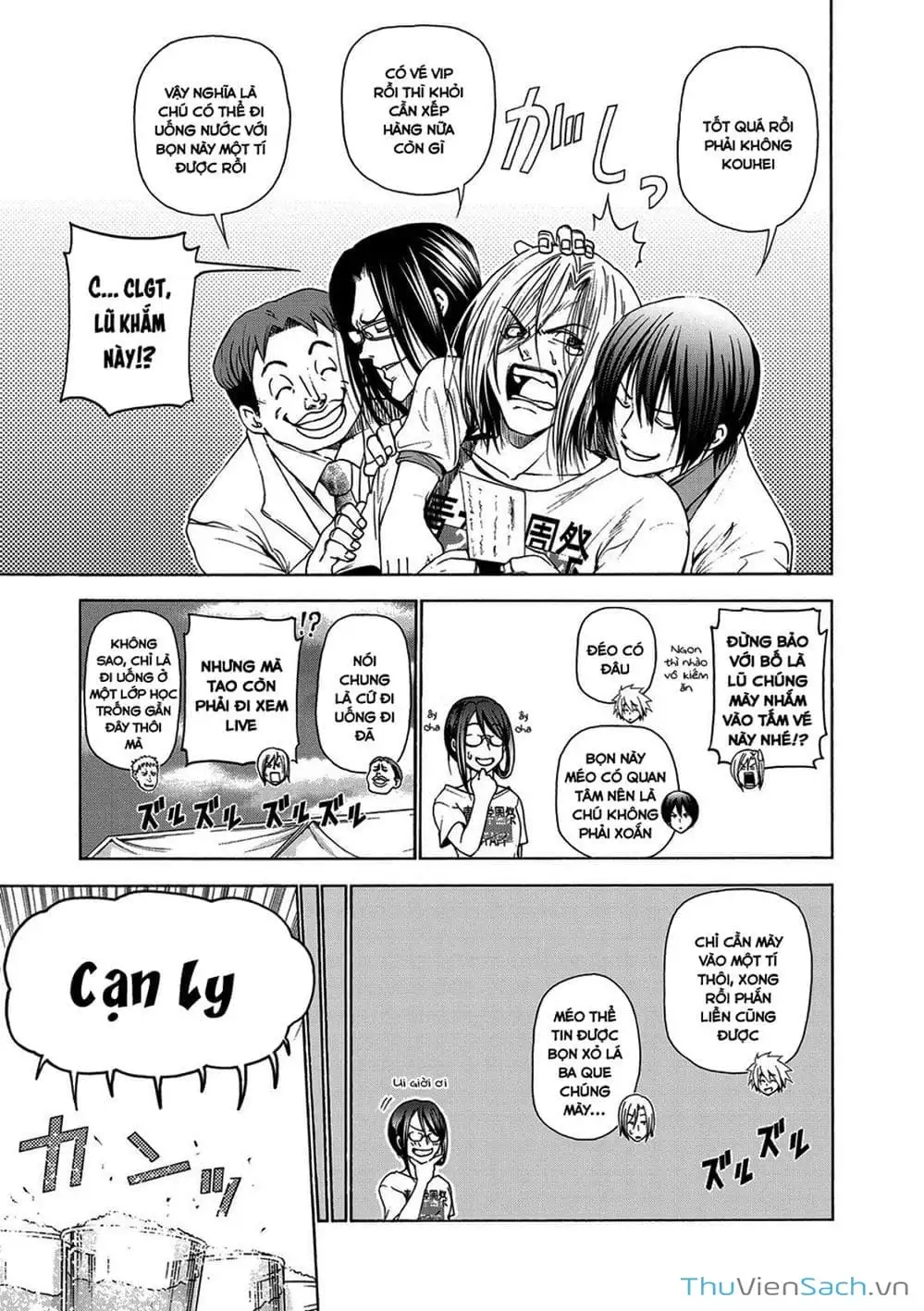 Truyện Tranh Cô Gái Thích Lặn - Grand Blue trang 3