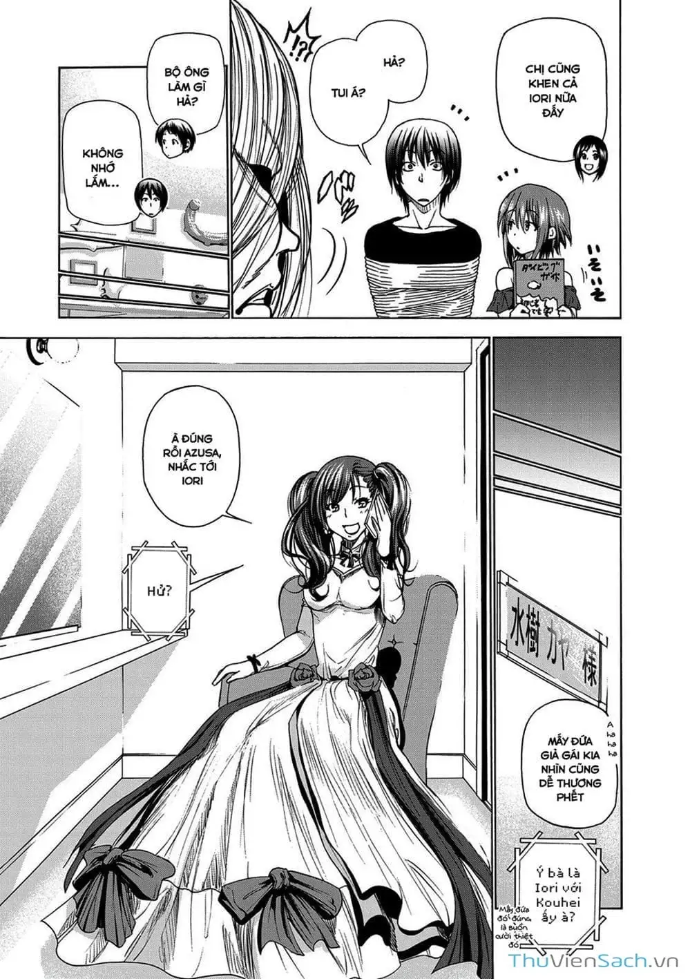 Truyện Tranh Cô Gái Thích Lặn - Grand Blue trang 3