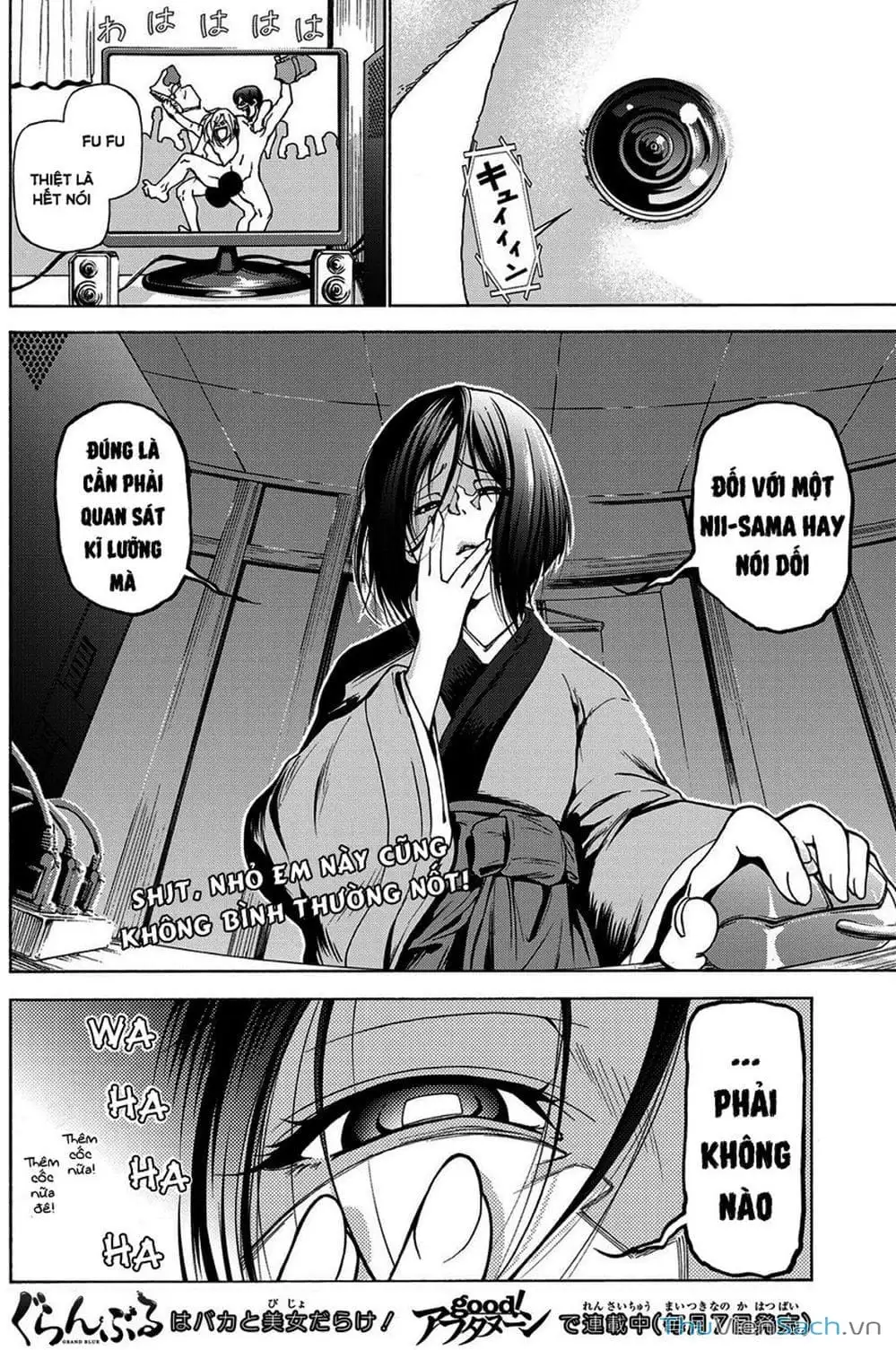 Truyện Tranh Cô Gái Thích Lặn - Grand Blue trang 3