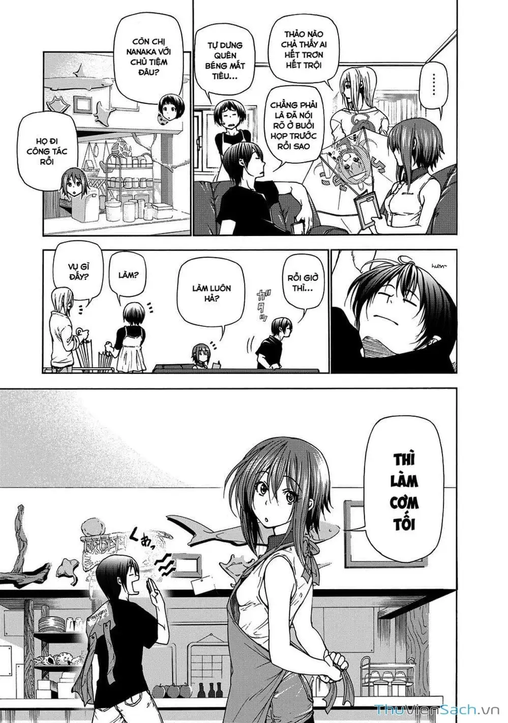 Truyện Tranh Cô Gái Thích Lặn - Grand Blue trang 3