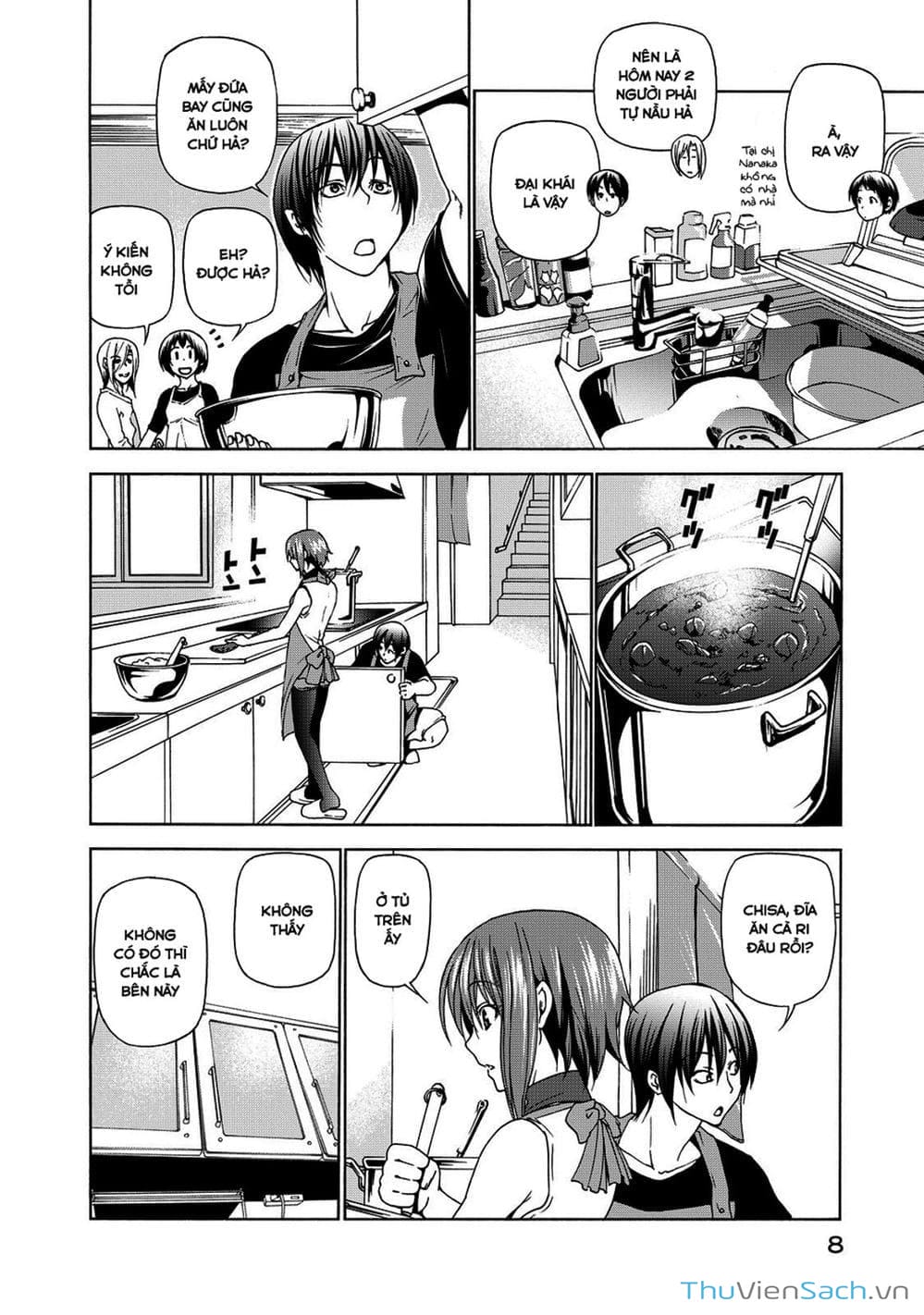 Truyện Tranh Cô Gái Thích Lặn - Grand Blue trang 3