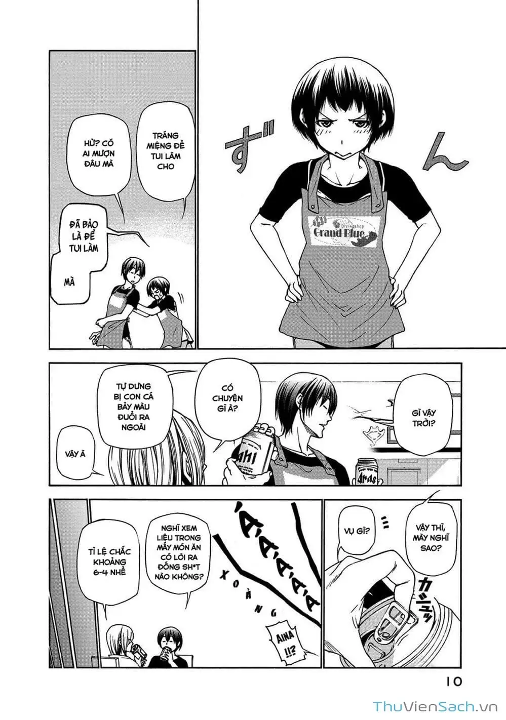 Truyện Tranh Cô Gái Thích Lặn - Grand Blue trang 3