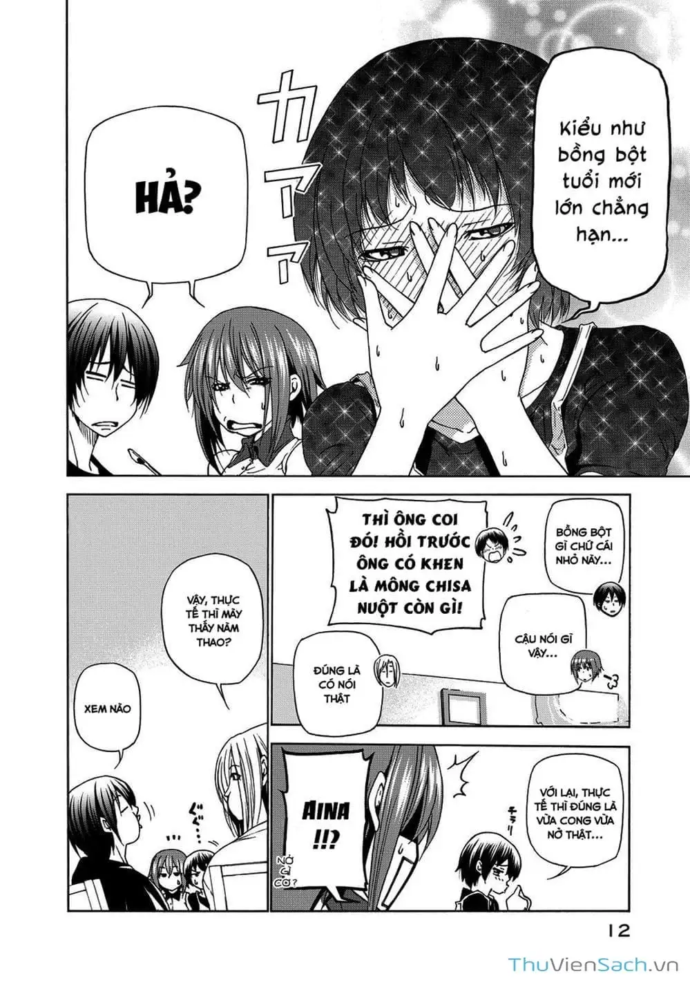 Truyện Tranh Cô Gái Thích Lặn - Grand Blue trang 3