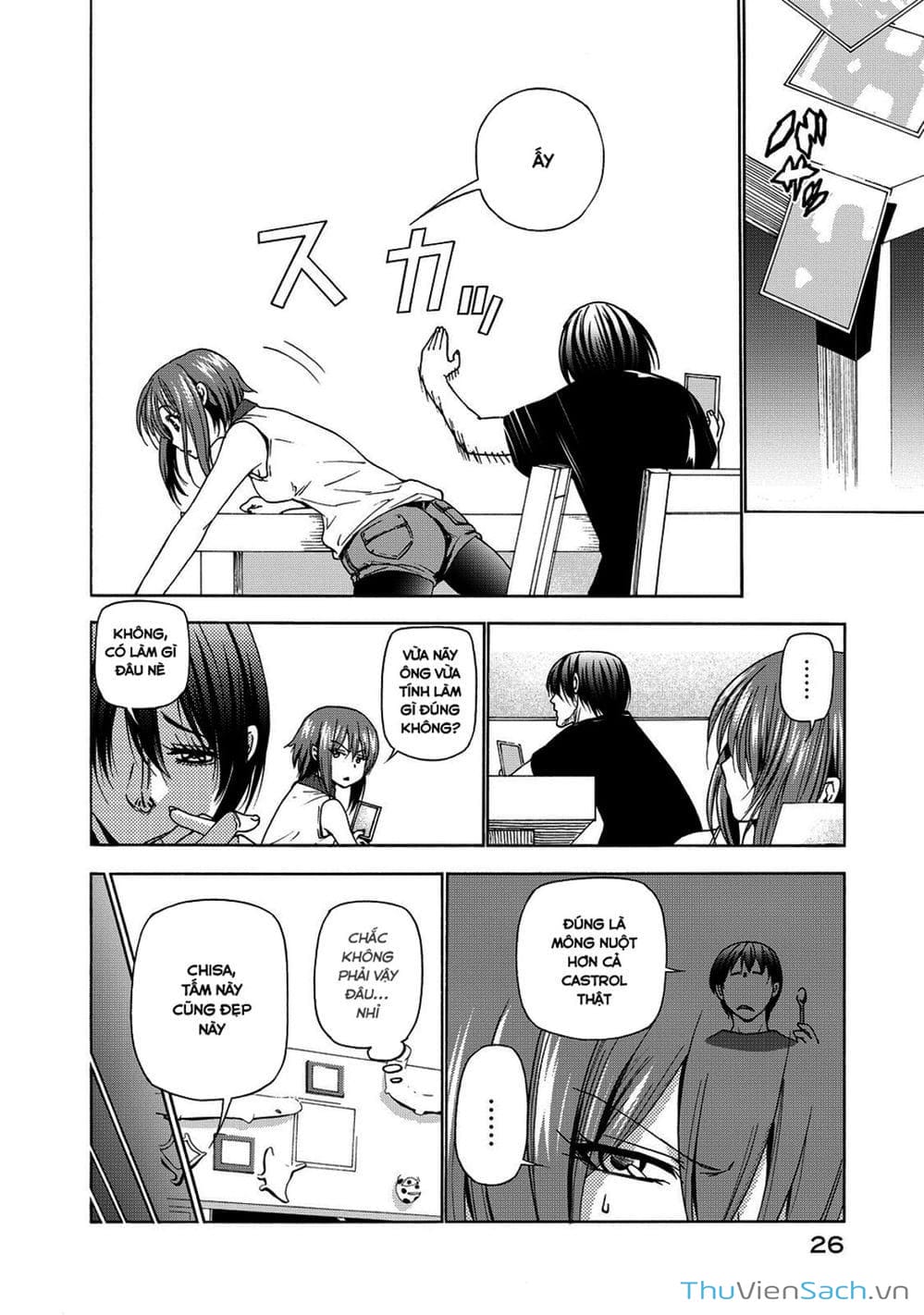 Truyện Tranh Cô Gái Thích Lặn - Grand Blue trang 3