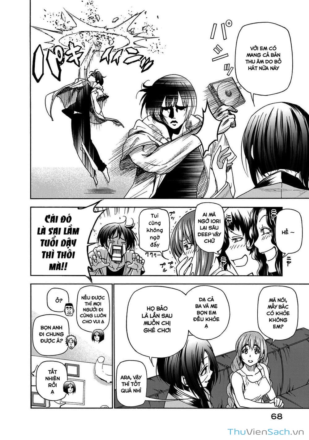 Truyện Tranh Cô Gái Thích Lặn - Grand Blue trang 3