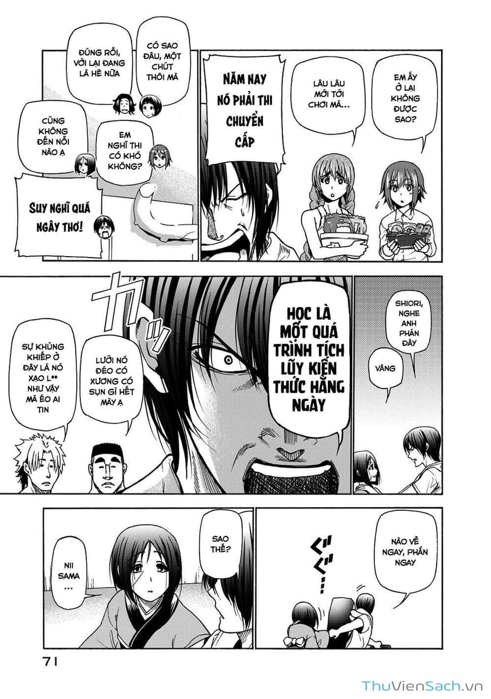 Truyện Tranh Cô Gái Thích Lặn - Grand Blue trang 3