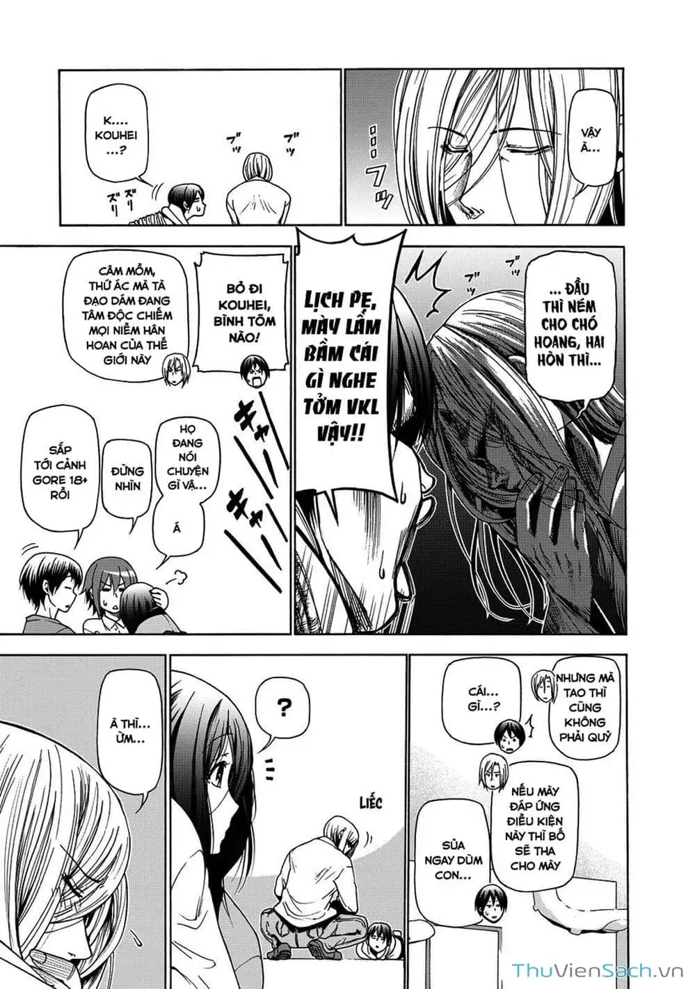 Truyện Tranh Cô Gái Thích Lặn - Grand Blue trang 3